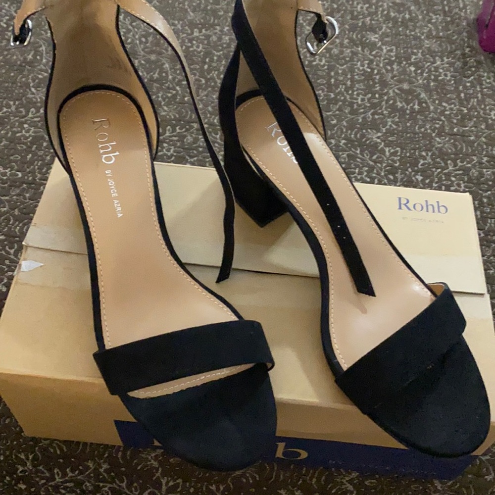 Rohb Calypso Micro Suede Ladies Heels